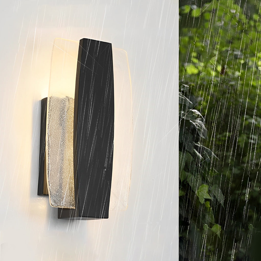 Nicole Handmade Bubbles Modern Glass Outdoor Wall Light