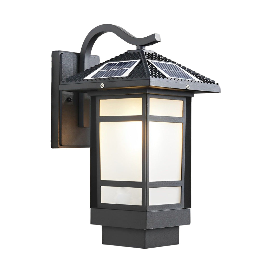 Owner Vintage LED Retro Glass Outdoor Wall Lamp