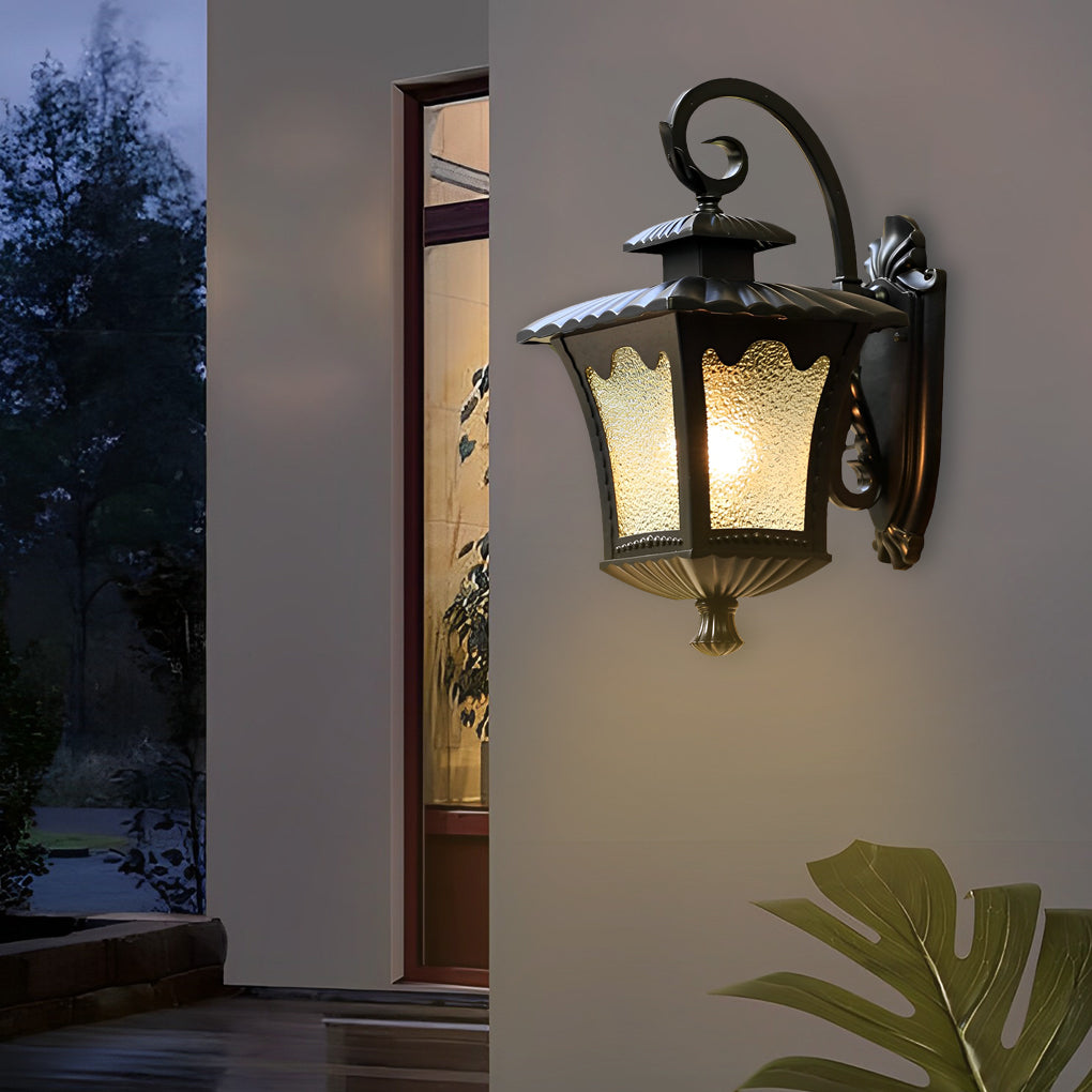 Lorna Creative Retro LED European Outdoor Wall Lamp