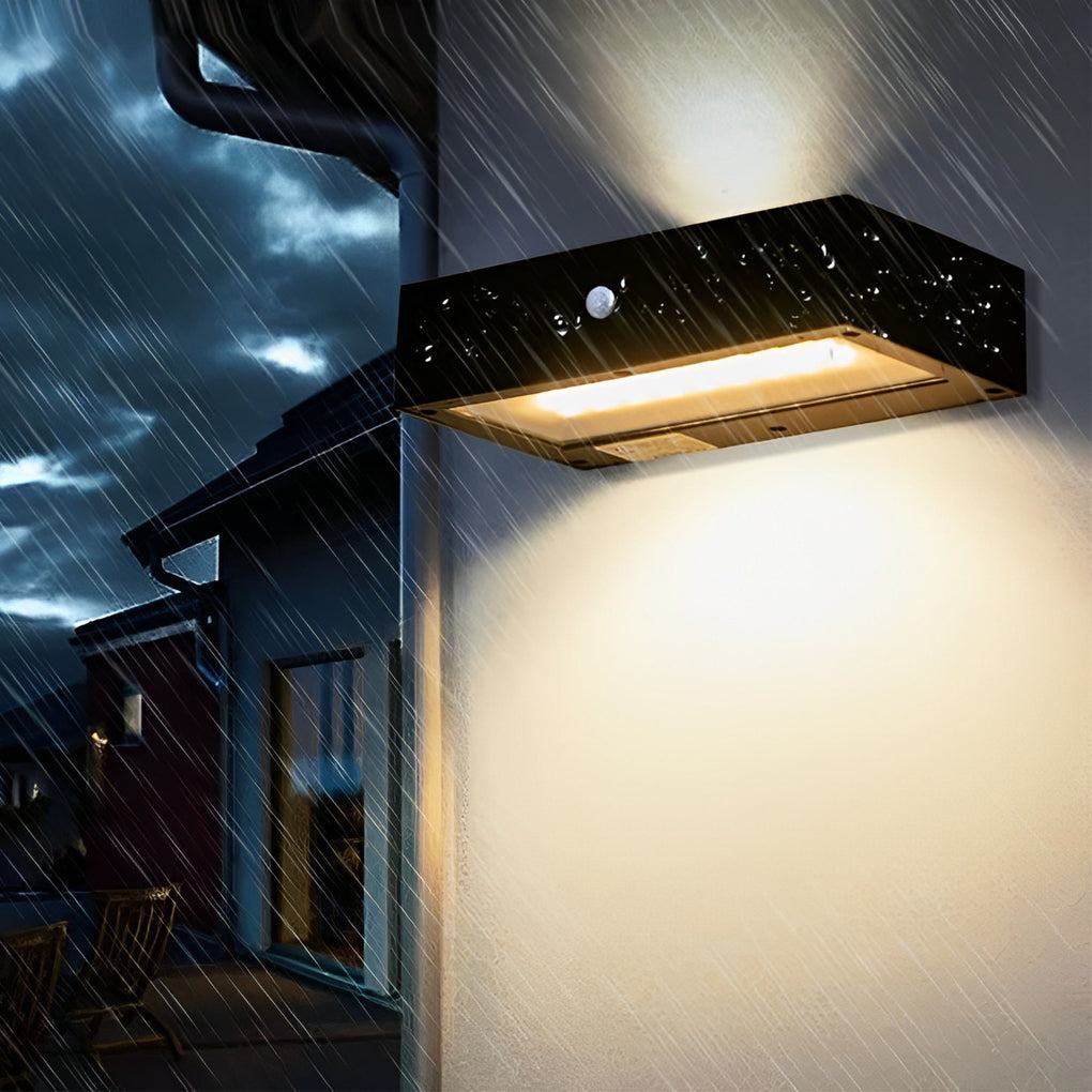 Shan Motion Sensor Modern Outdoor Wall Lamp