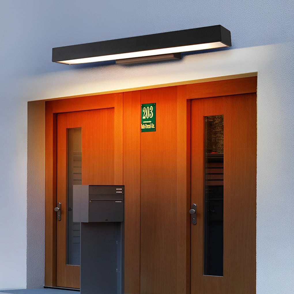 Wolf Motion Sensor Stainless Steel Outdoor Wall Light