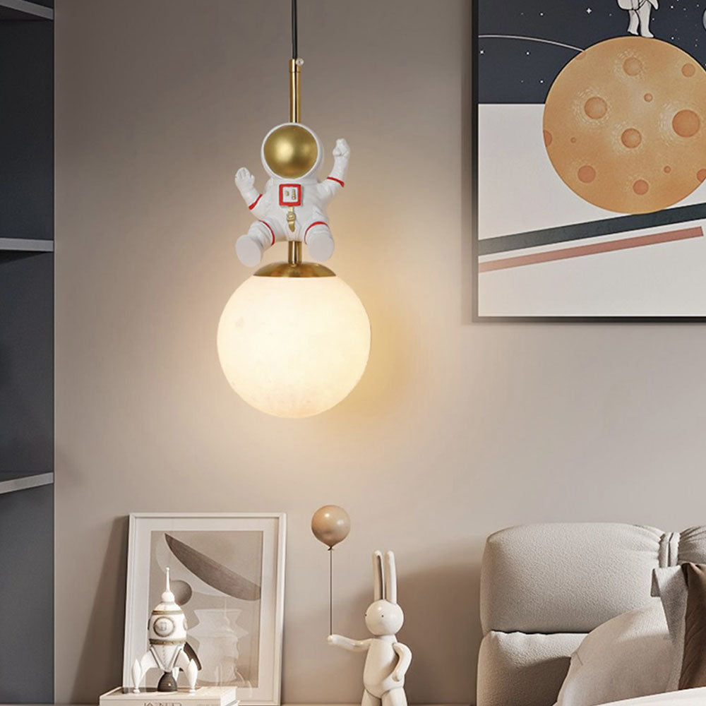 Arisha Pendant Light, 2 Style Astronaut - Neutral Decor