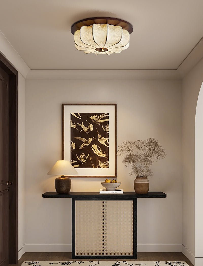 Ylvsen Fabric Ceiling Light-Neutral Decor