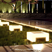 Jeanne Minimalist LED Modern Steel Outdoor Post Caps Lights