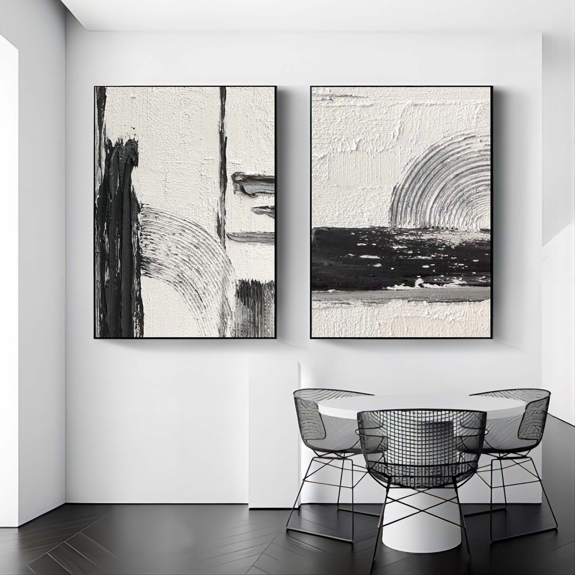 Abstract Painting Set Of 2 SP112 - Neutralighting