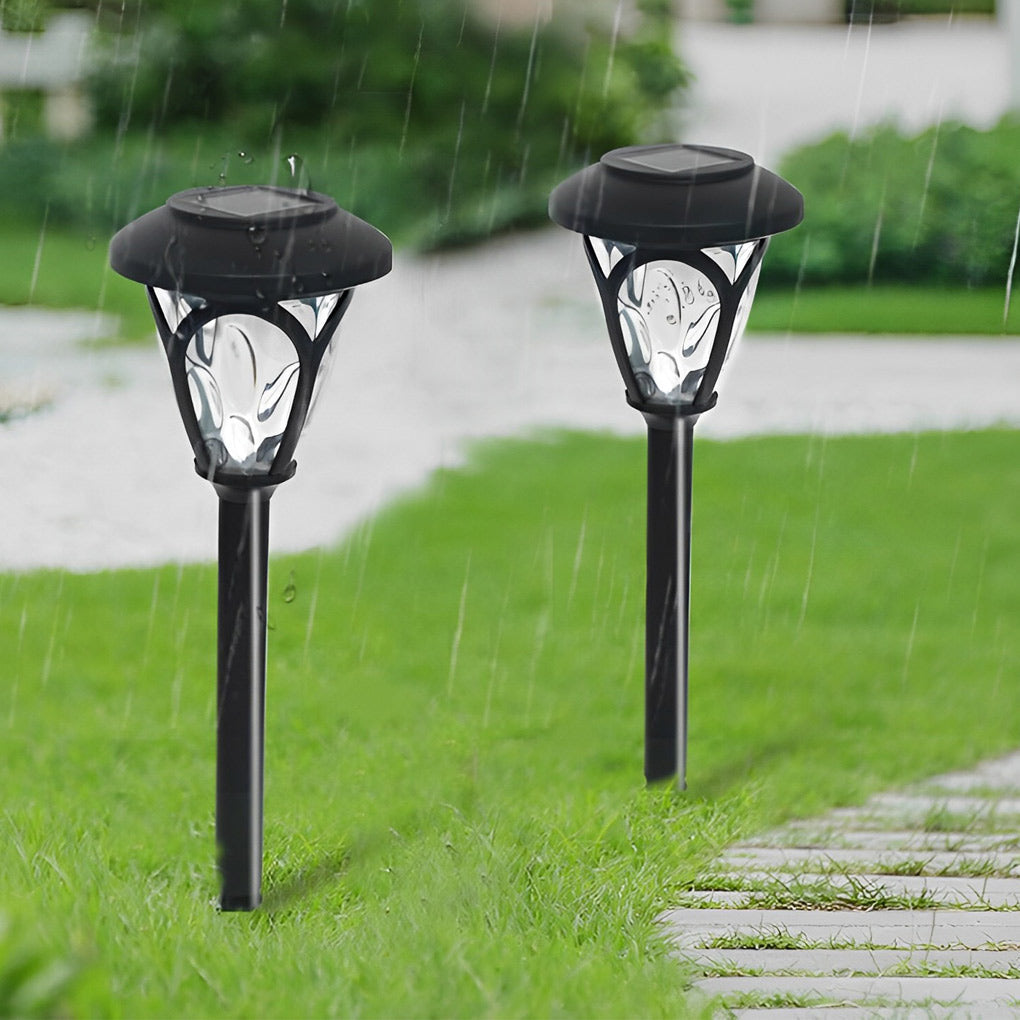 Royce LED Lawn Opaque Lampshade Glass Outdoor Lamps