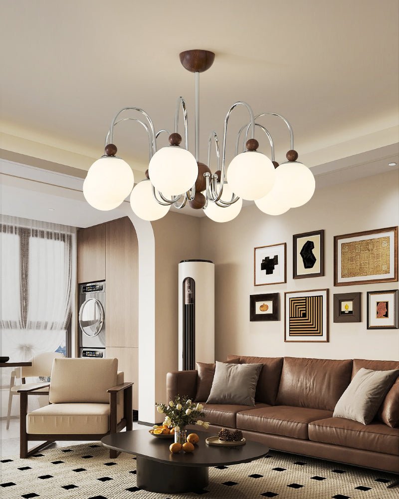 Fentel Loop Chandelier-Neutral Decor