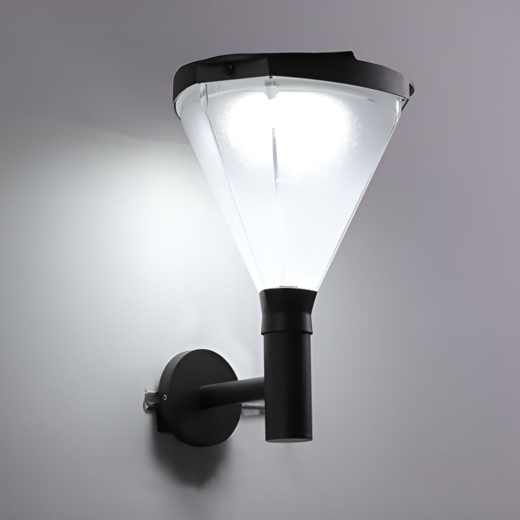 Joye Geometric LED Modern Plug in Outdoor Wall Lamp