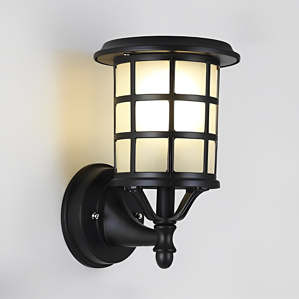 Lancelot Retro Round European Outdoor Wall Sconces
