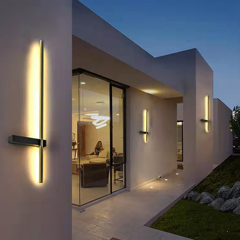 Guye Interlaced Line Modern Outdoor Wall Lights