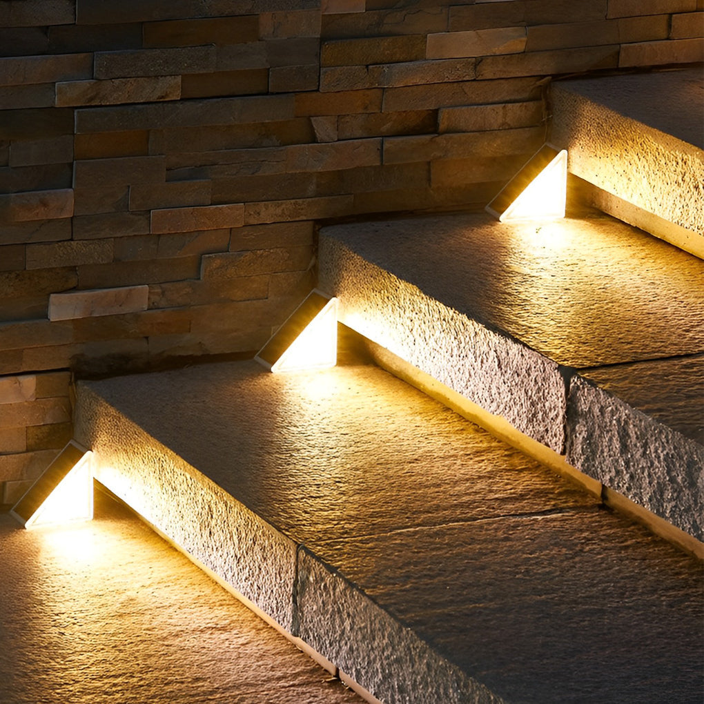Ebenezer Triangle Automatic Wire-Free Modern ABS Outdoor Lights