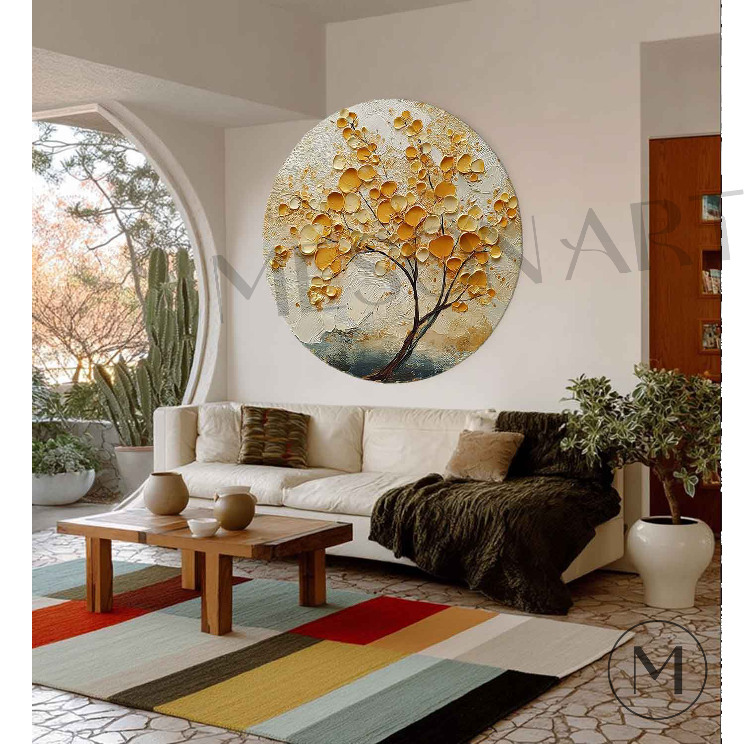 Round Wall Art RWA006 - Neutralighting