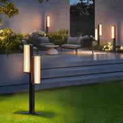 Lucana Cylinder LED Outdoor Pathway Lamp