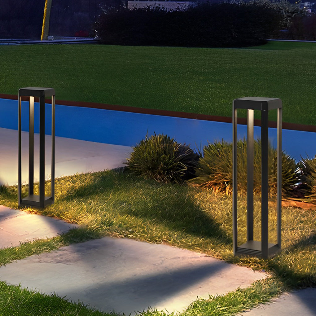 Liz Modern Solar Durable Minimalist Outdoor Pathway Light