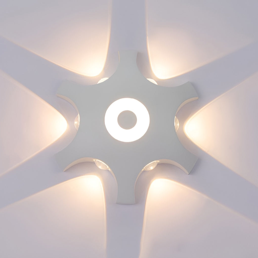 Joyn Flower Nordic Outdoor Wall Washer Lights