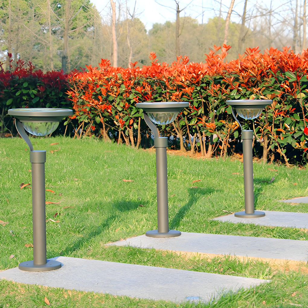 Esralda Modern Solar LED Outdoor Lawn Light