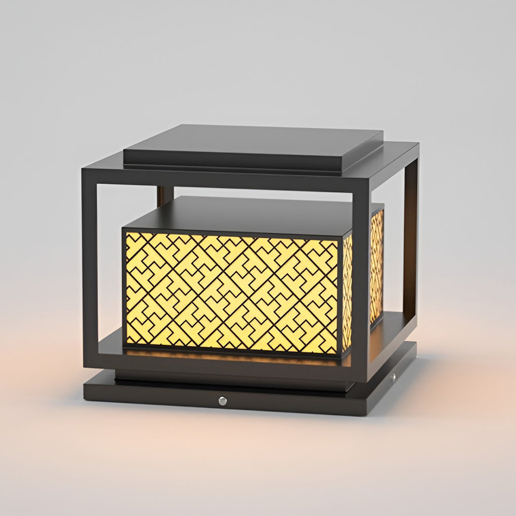 Hetty Square Modern Solar Outdoor Light