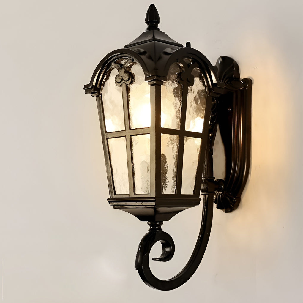 Evaner Vintage Lantern Retro Outdoor Wall Lamp