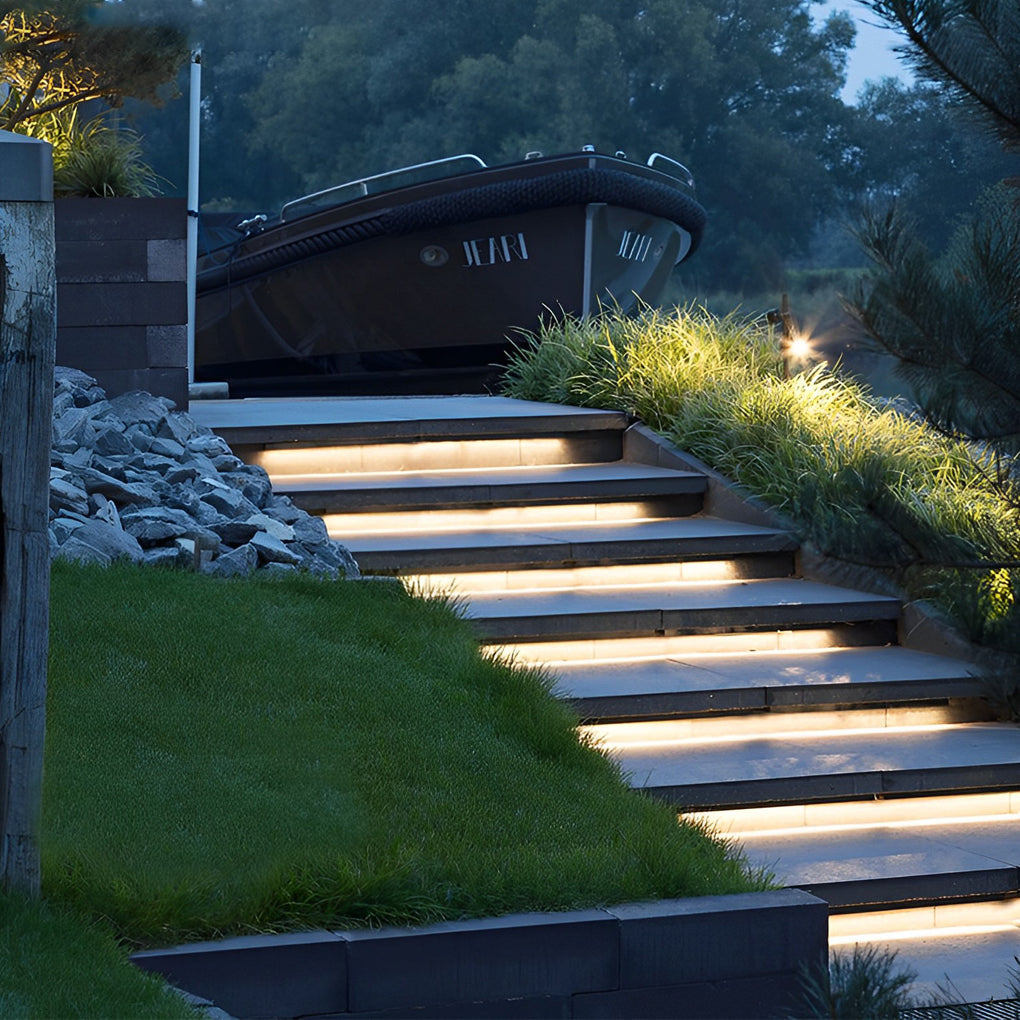 Hpe Recessed LED Under Tread Stair Outdoor Strip Light