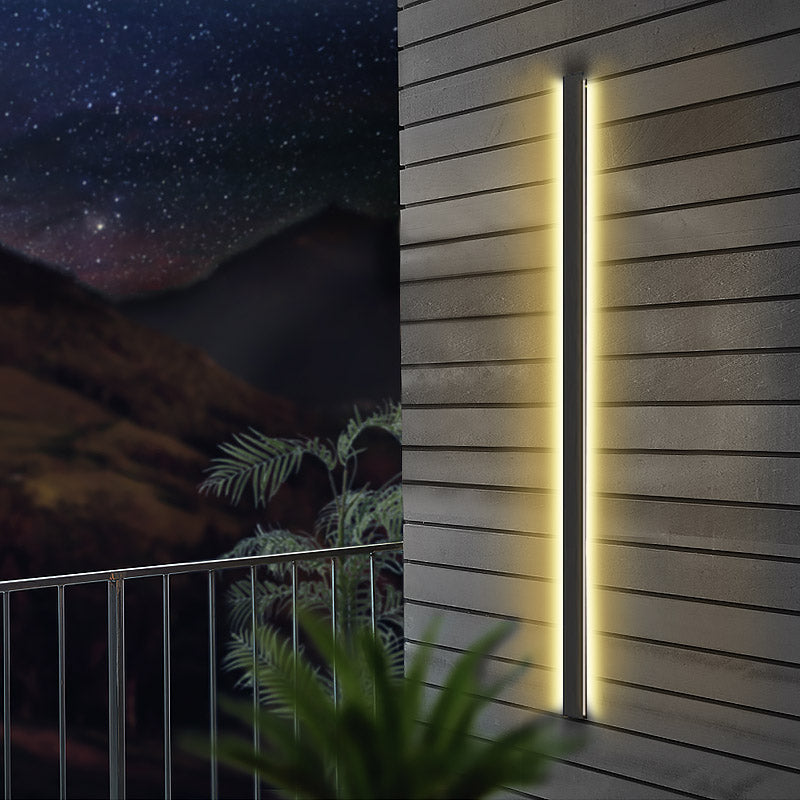 Emma Linear Modern Outdoor Wall Lights