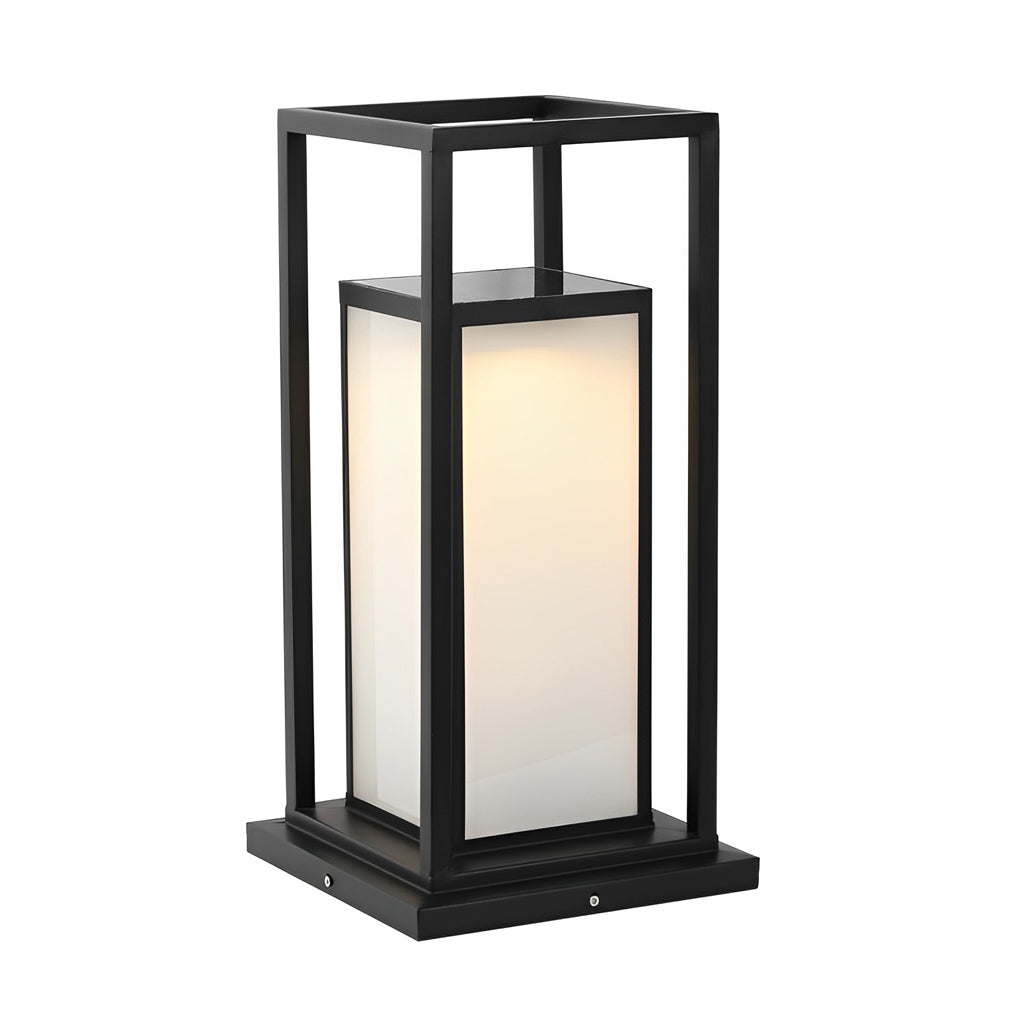 Belinda LED Modern Outdoor Fence Post Pillar Lamp