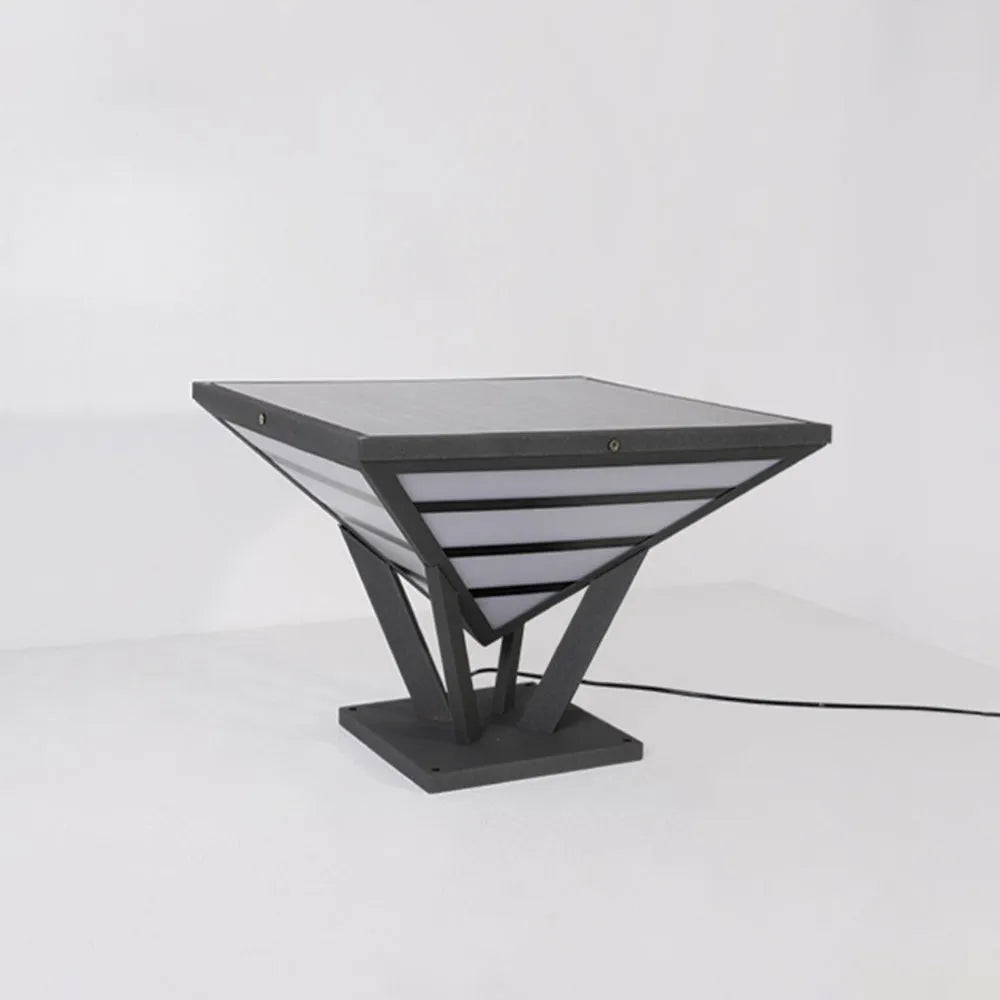 Ray Modern Diamond Metal Outdoor Landscape Pathway Light - Neutral Decor