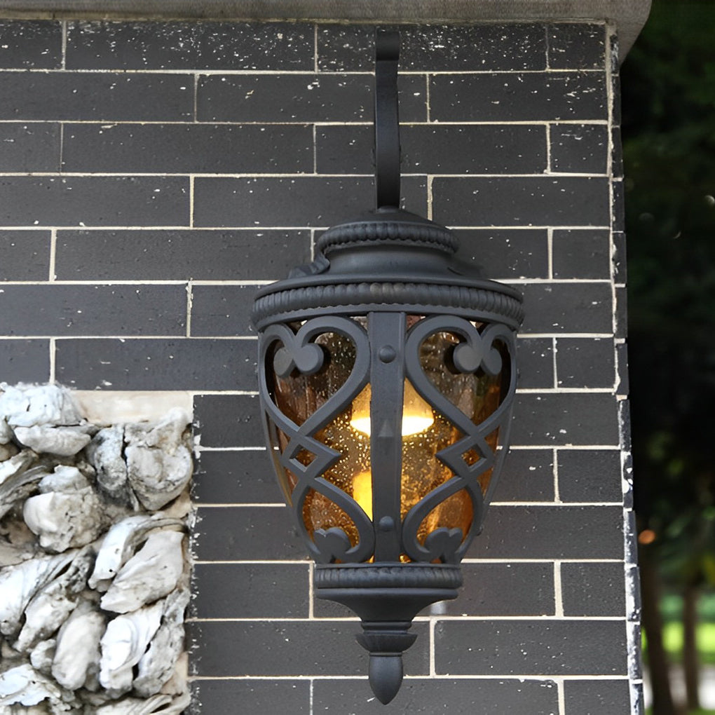 Butfly Retro Die-Casting American Outdoor Wall Light