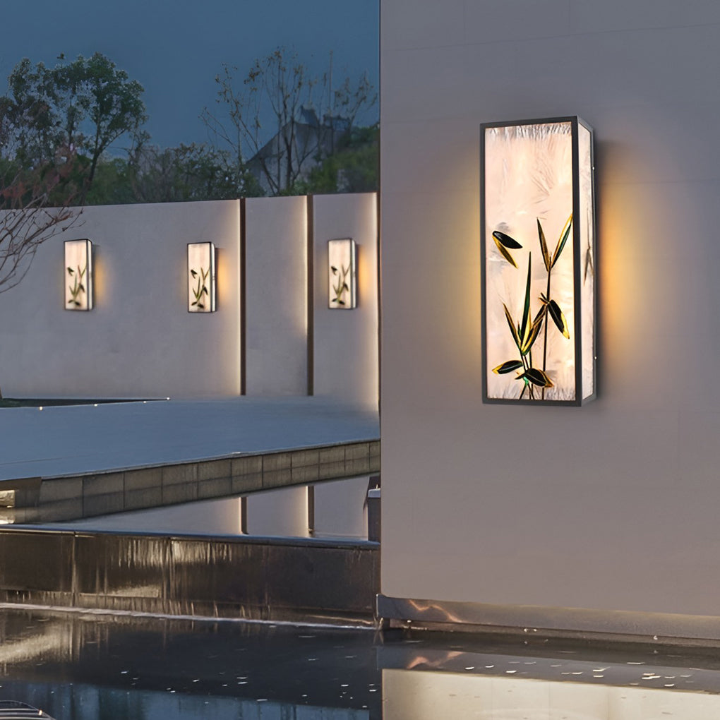 Darcy Landscape LED Vintage Outdoor Wall Sconce