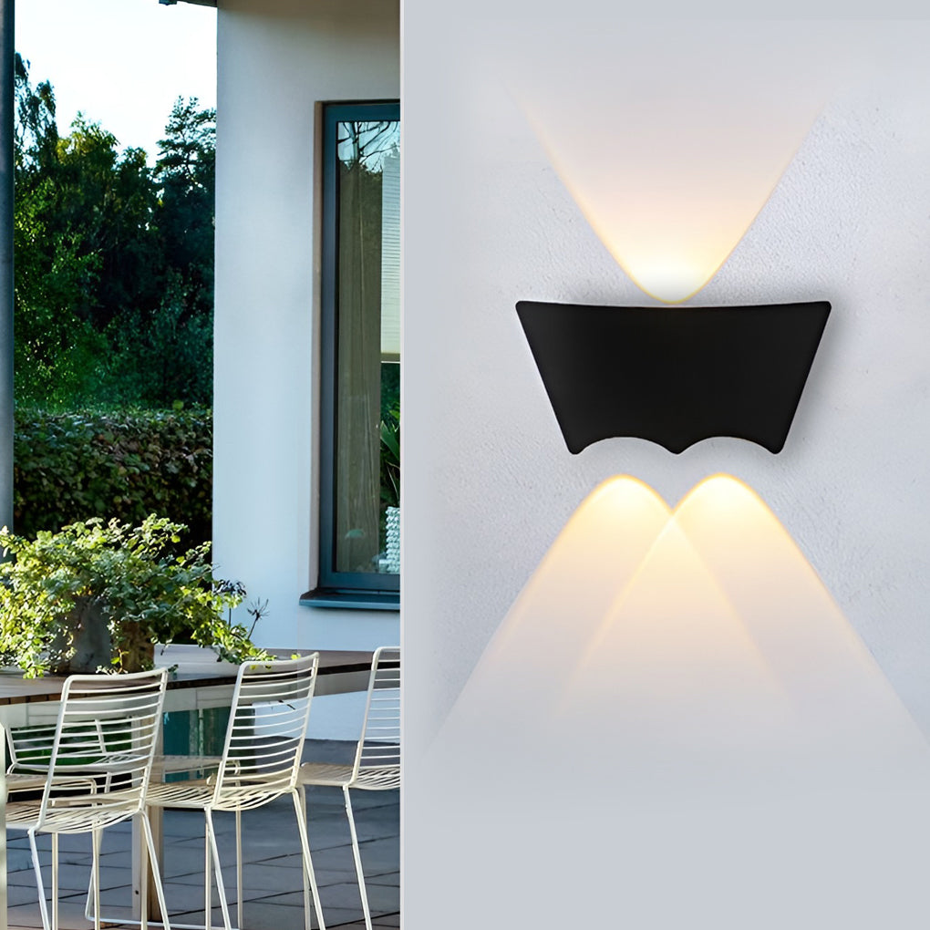 Rosann LED Modern Outdoor Sconce Wall Washer Light