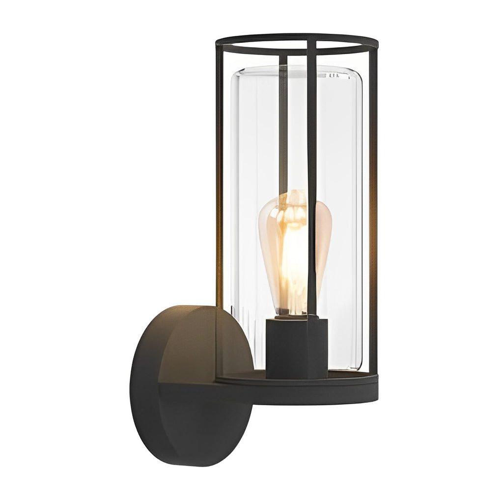 Mlly Modern Minimalist Round Stainless Steel Outdoor Light