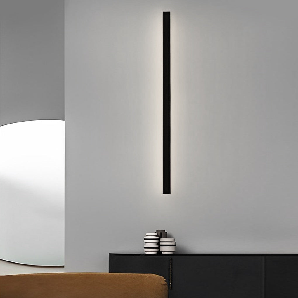 Forest Minimalist Long Linear LED Outdoor Wall Sconce