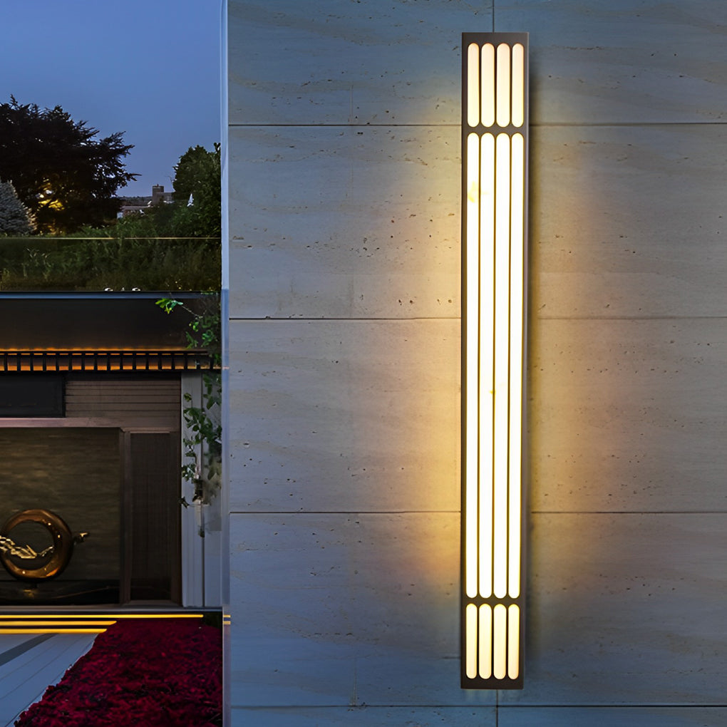 Astid Rectangular LED Modern Marble Outdoor Wall Lamp