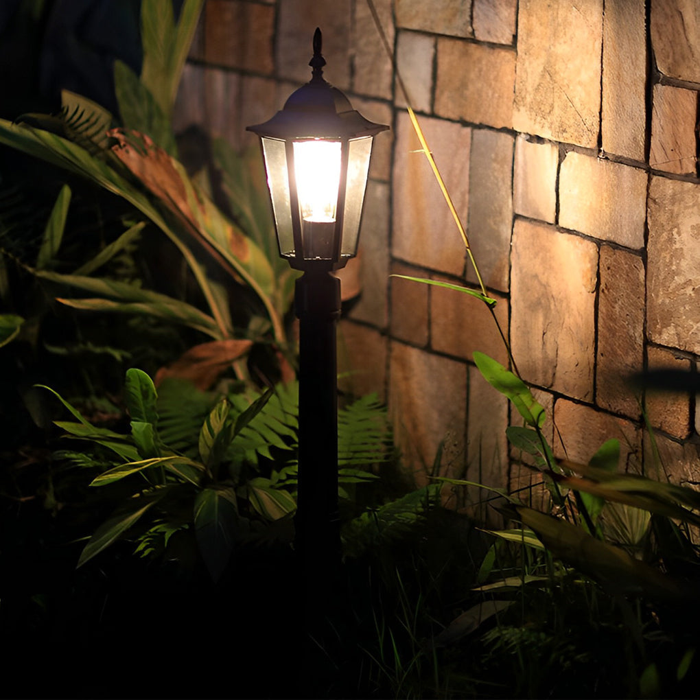 Gemsne Elegant Traditional Outdoor Post Path Light