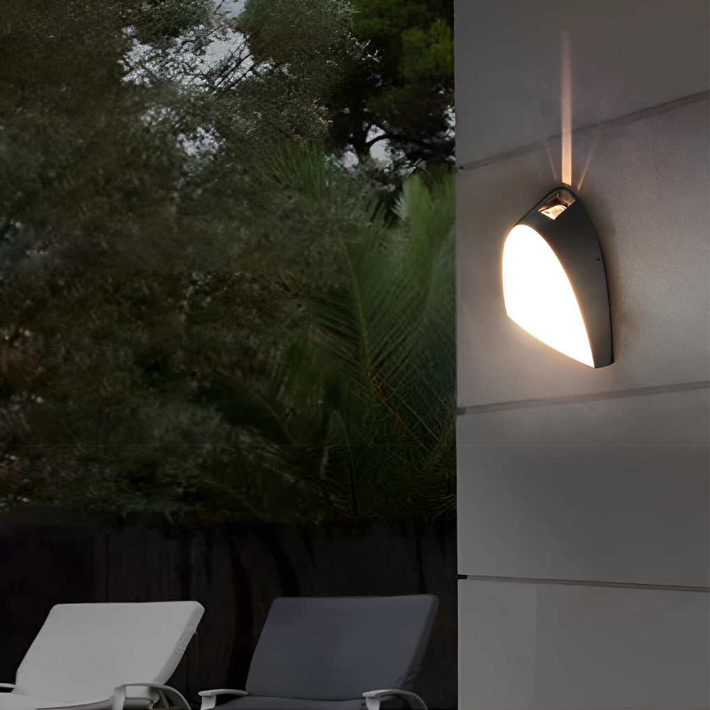 Shaa Creative LED Modern Outdoor Wall Sconce
