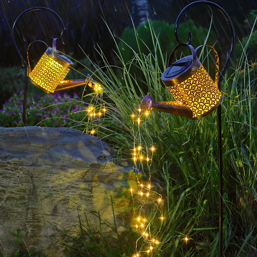 Liia Kettle LED Solar Unique Efficient Outdoor Light