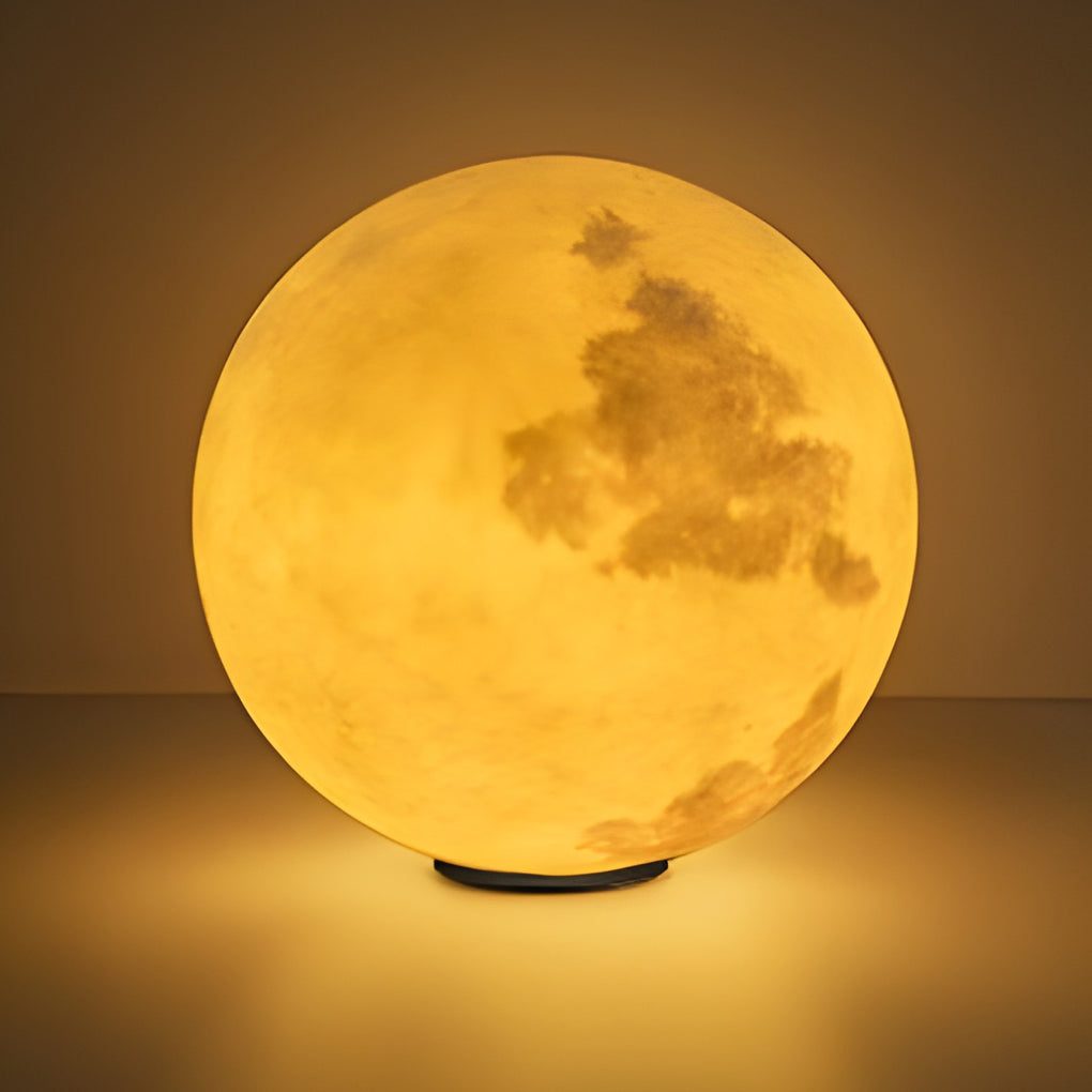 Norin Moon Modern Solar Post Caps PE Pillar Light