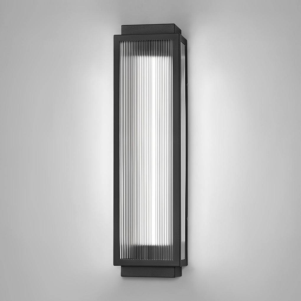 Champion Rectangular Strip Modern Outdoor Wall Lights