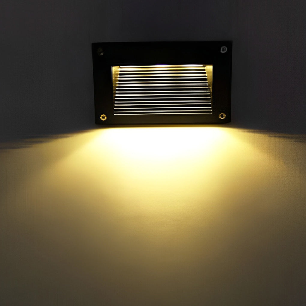 Thuder Visual Recessed LED Modern Outdoor Step Lights