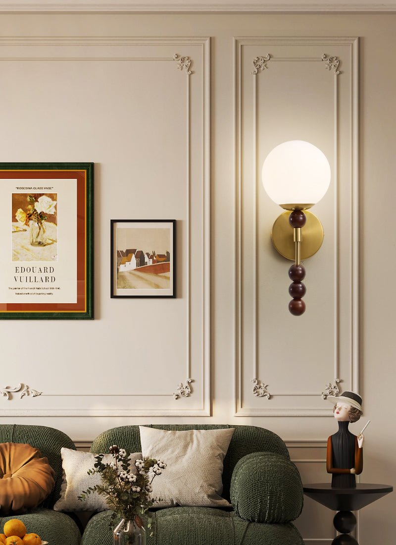 Blendor Globe Wall Sconce-Neutral Decor