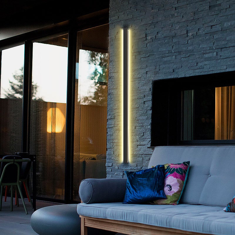 Sprike Linear Modern Outdoor Wall Porch Lights