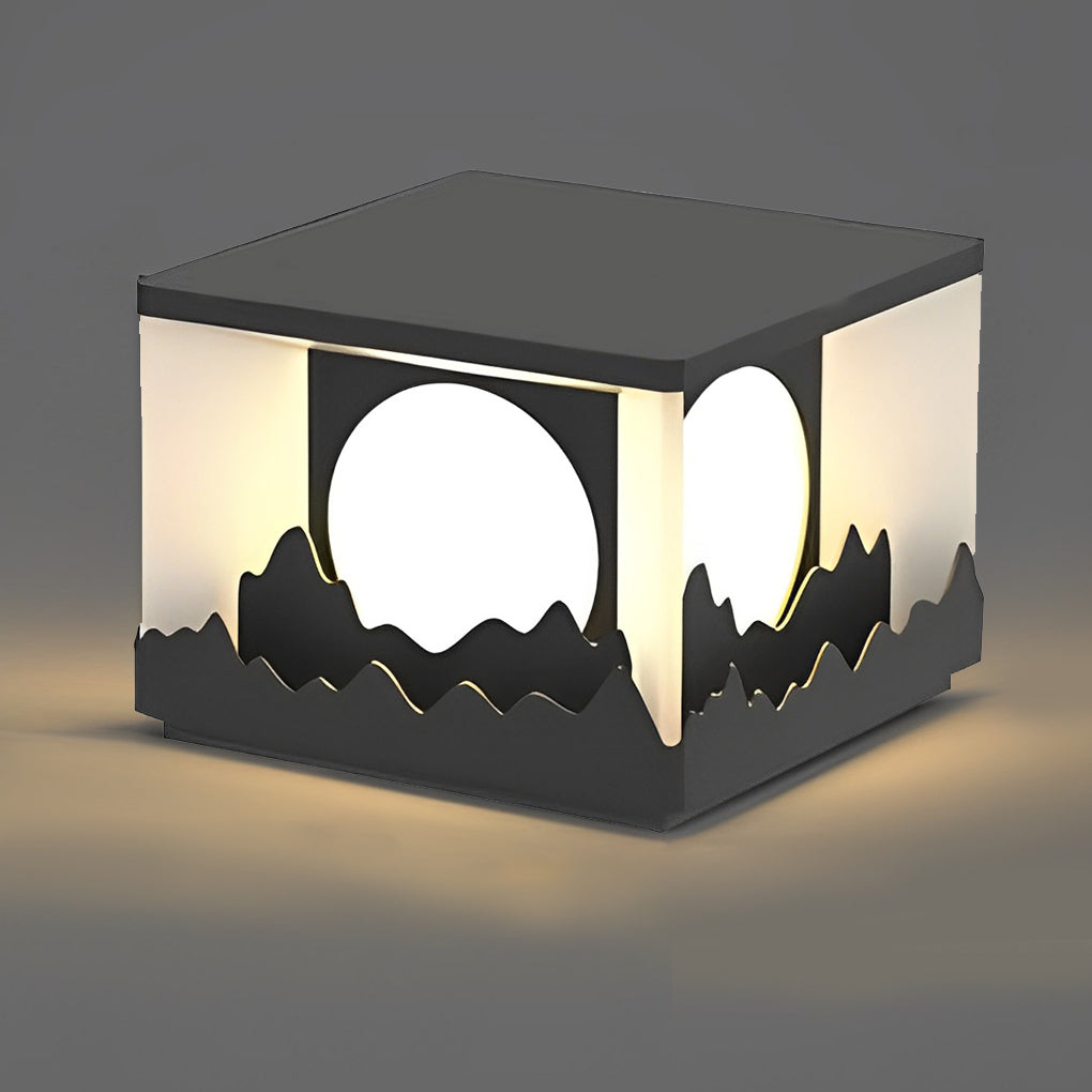 Megan Scenery Design LED Outdoor Fence Post Lights