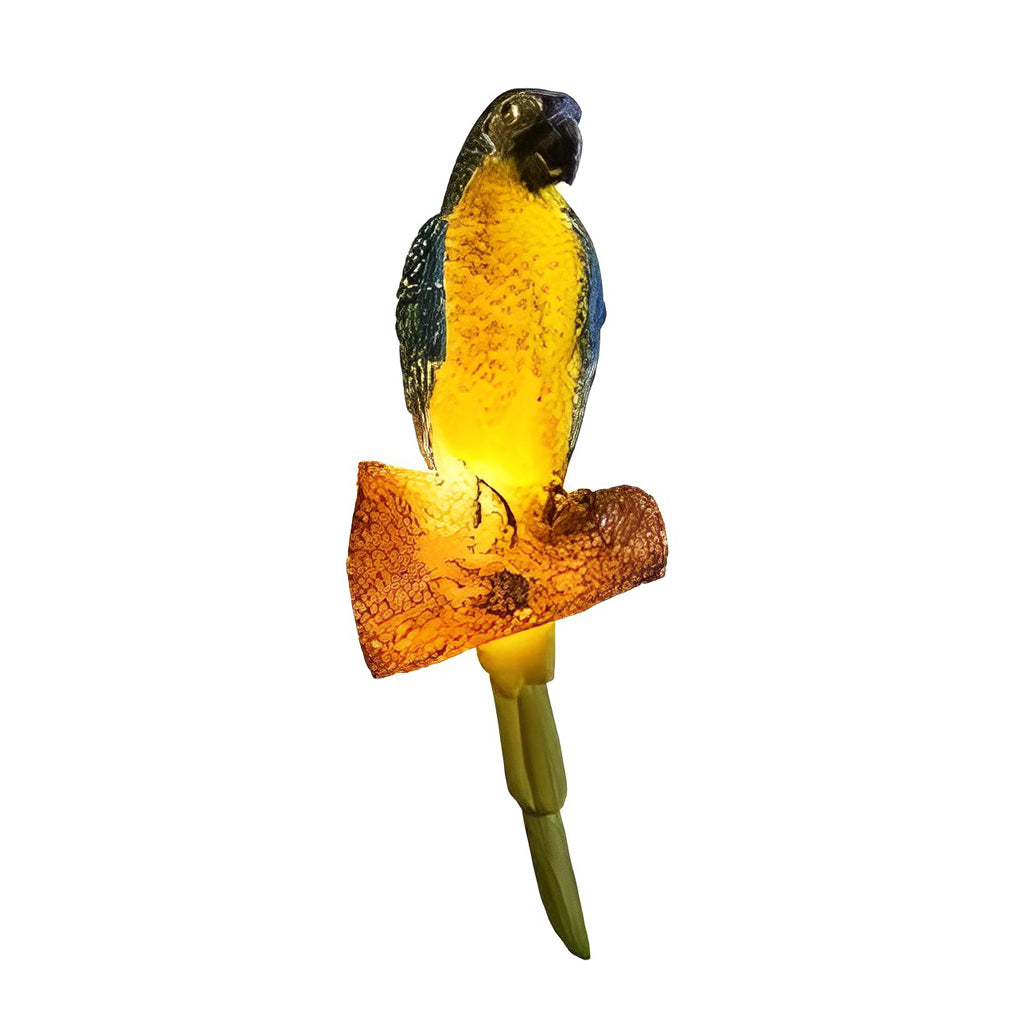 Michael Simulation Animal Parrot LED Resin Outdoor Lights