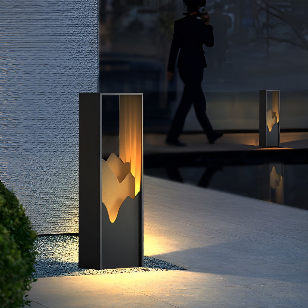 Berta LED Scenery Landscape Steel Outdoor Path Lights