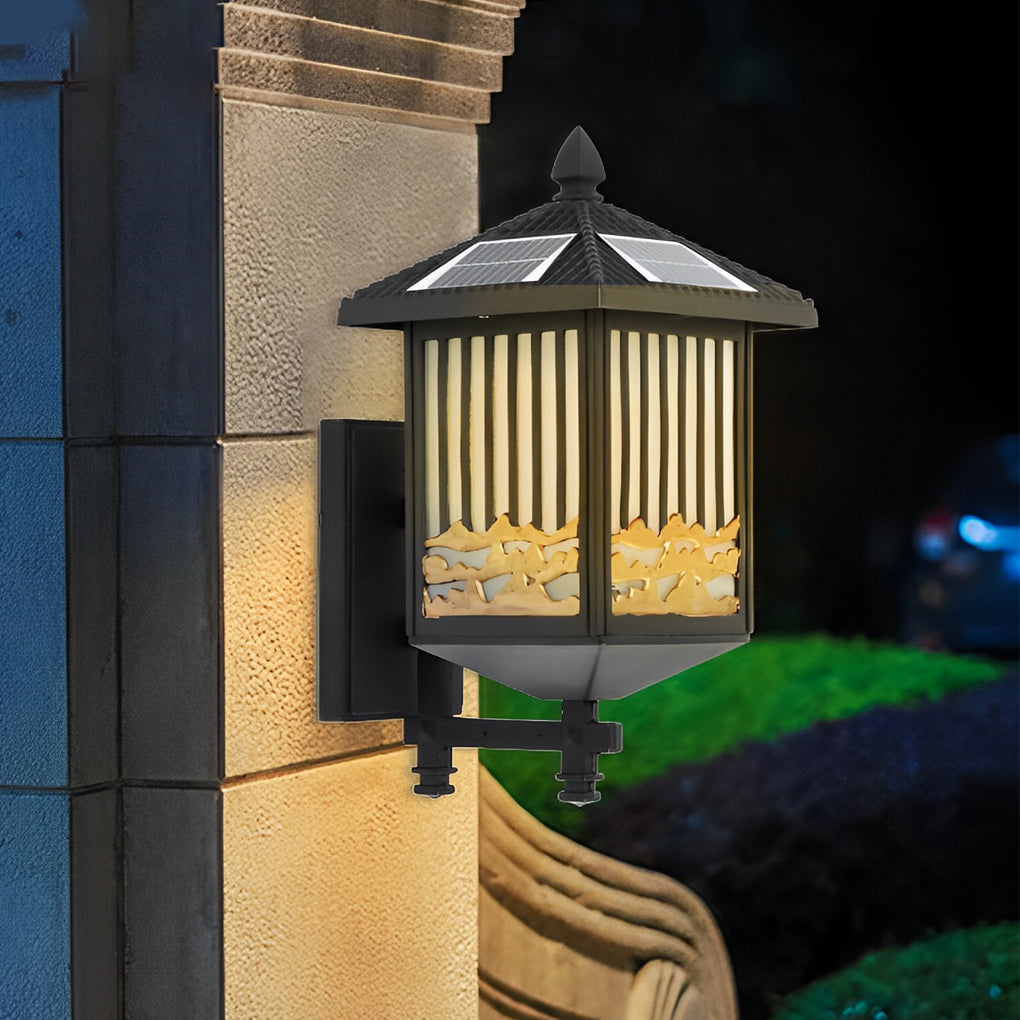 Larna Retro LED Modern Outdoor Wall Sconce