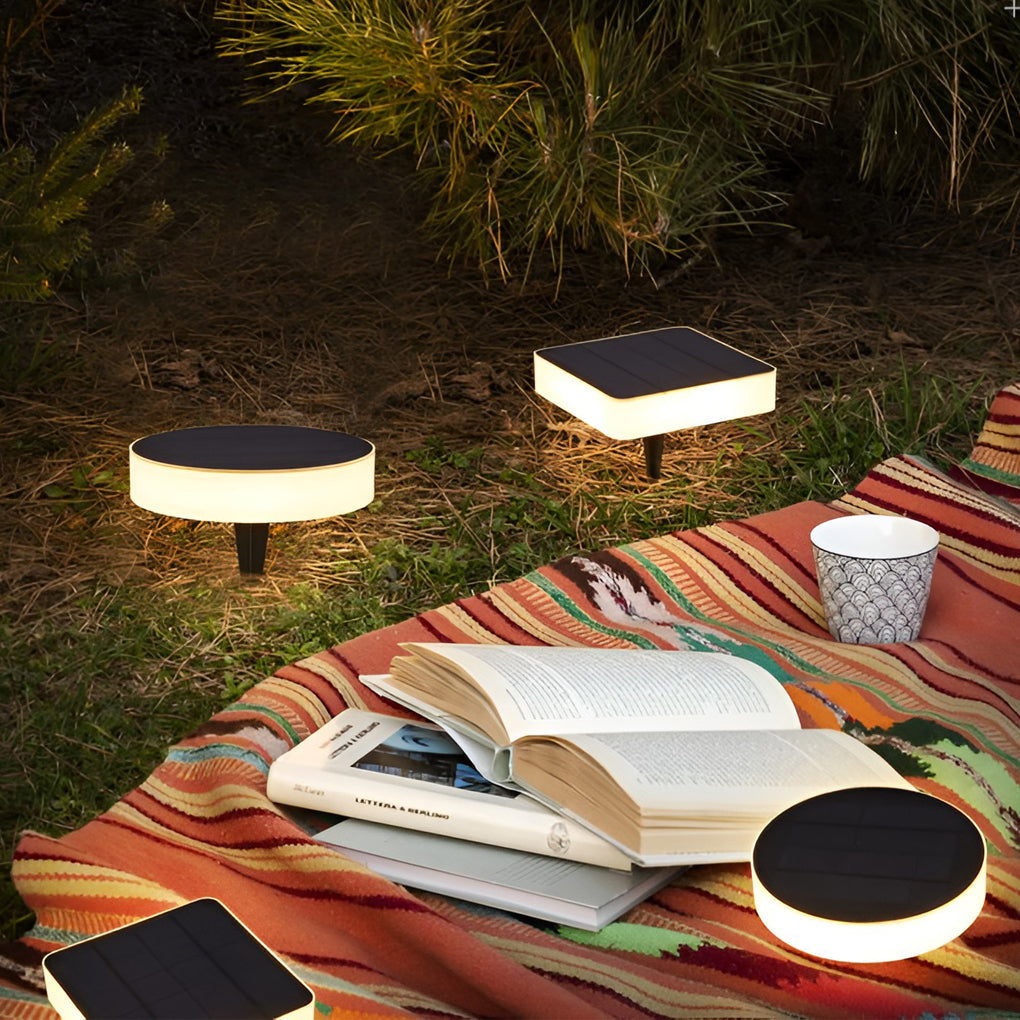 Imogene Seamless Disk Elegant LED PC Outdoor Light