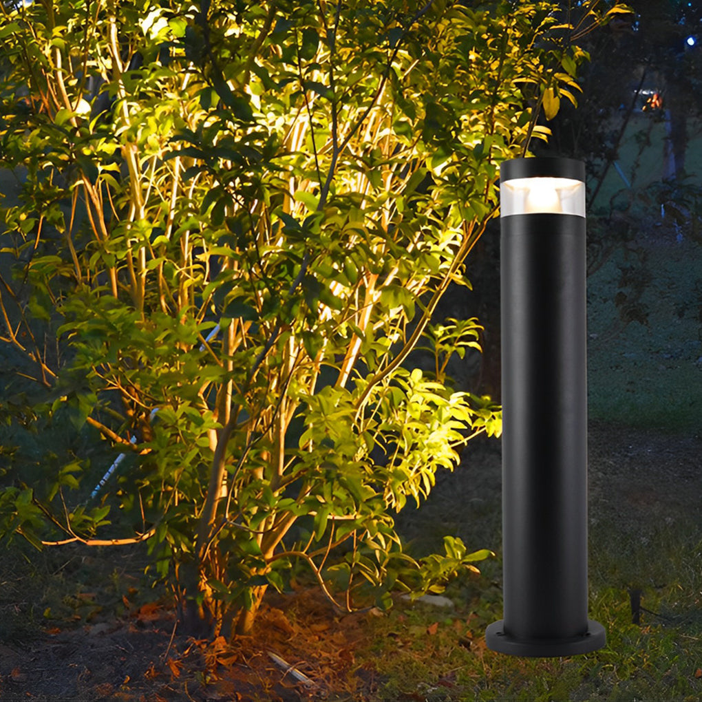 Ula Cylindrical Creative LED Outdoor Pathway Bollard Lights