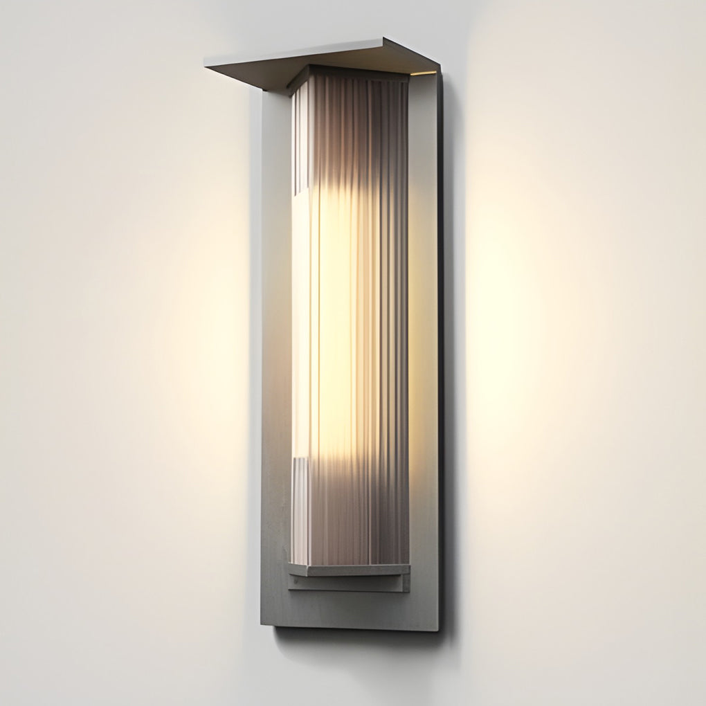 Wthy LED Solar Vintage Outdoor Wall Light