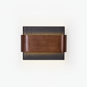 Blix Travertine Wall Light-Neutral Decor