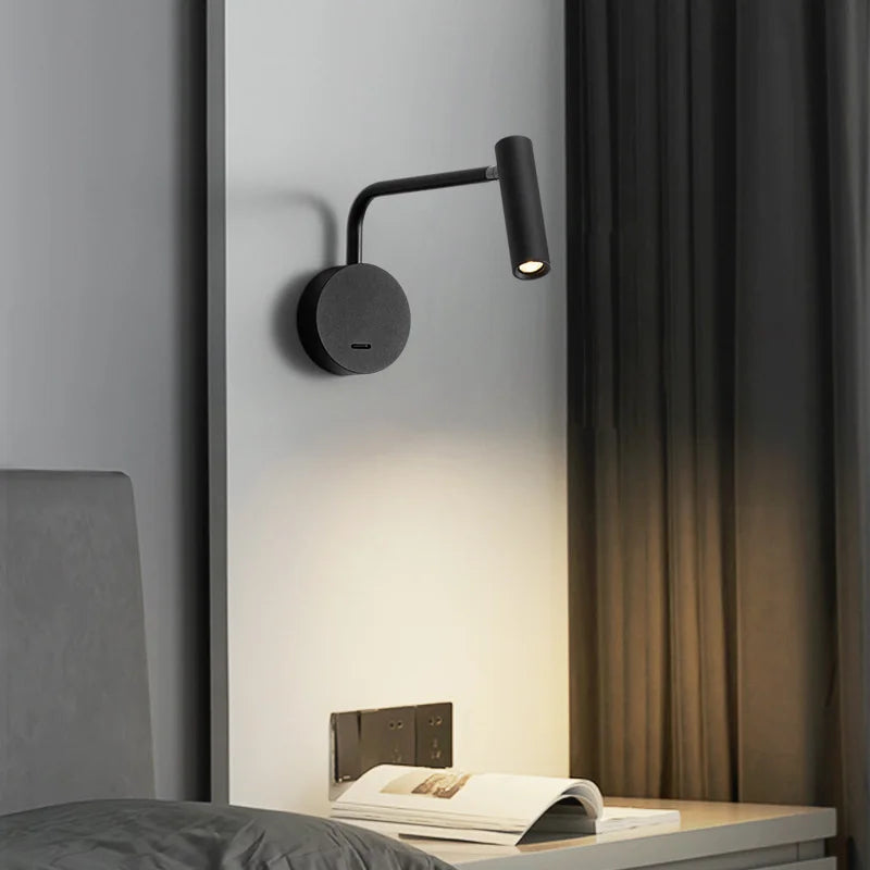 Arisha Wall Lamps Swing Arm Modern, LED Spotlight Corridor - Neutral Decor