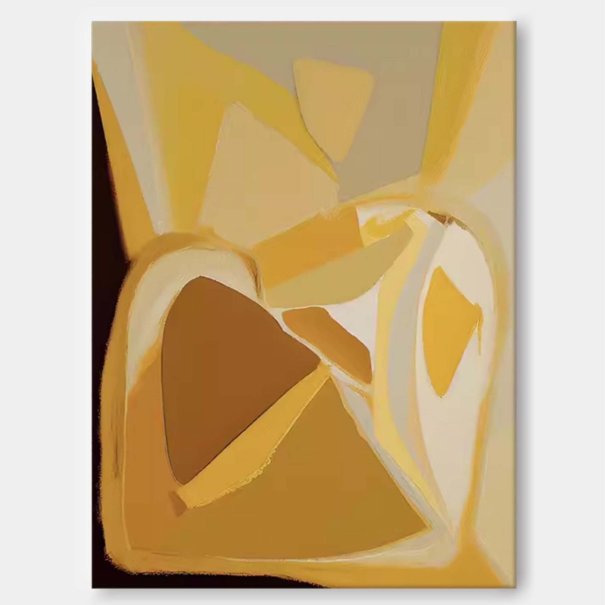 Abstract Canvas Art AB071 - Neutralighting